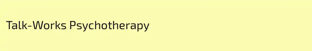 Talk-Works Psychotherapy